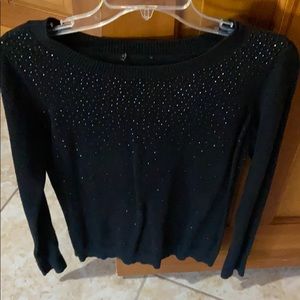 Express rhinestone sweater